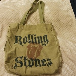 Rolling stones tote bag